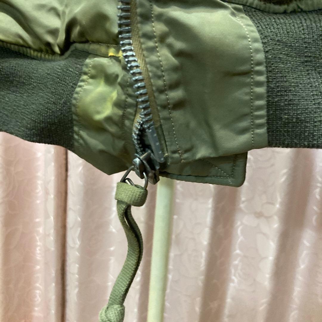 バズリクソンズ　MA-1 紫外線加工 カスタムモデル　実名復刻