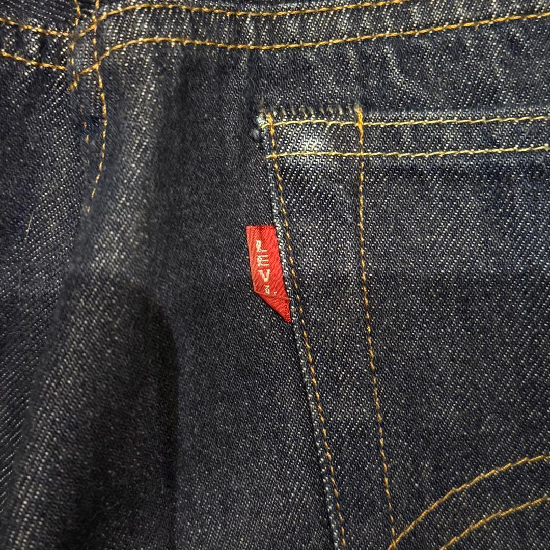 【真紺】LEVI‘S 501XX LVC1937 W38鬼ヒゲ ハチノス