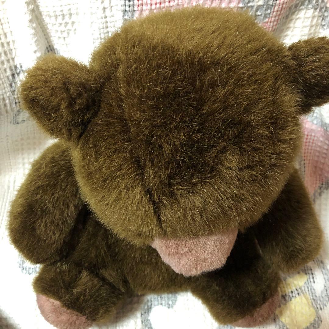 昭和レトロ ヴィンテージ ぬいぐるみの三英 クマ ぬいぐるみ 中古品