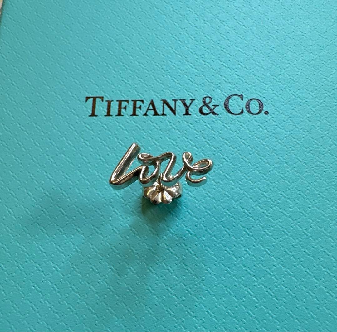 Tiffany & Co. LOVE シルバーピアス 片耳用 ティファニー - メルカリ