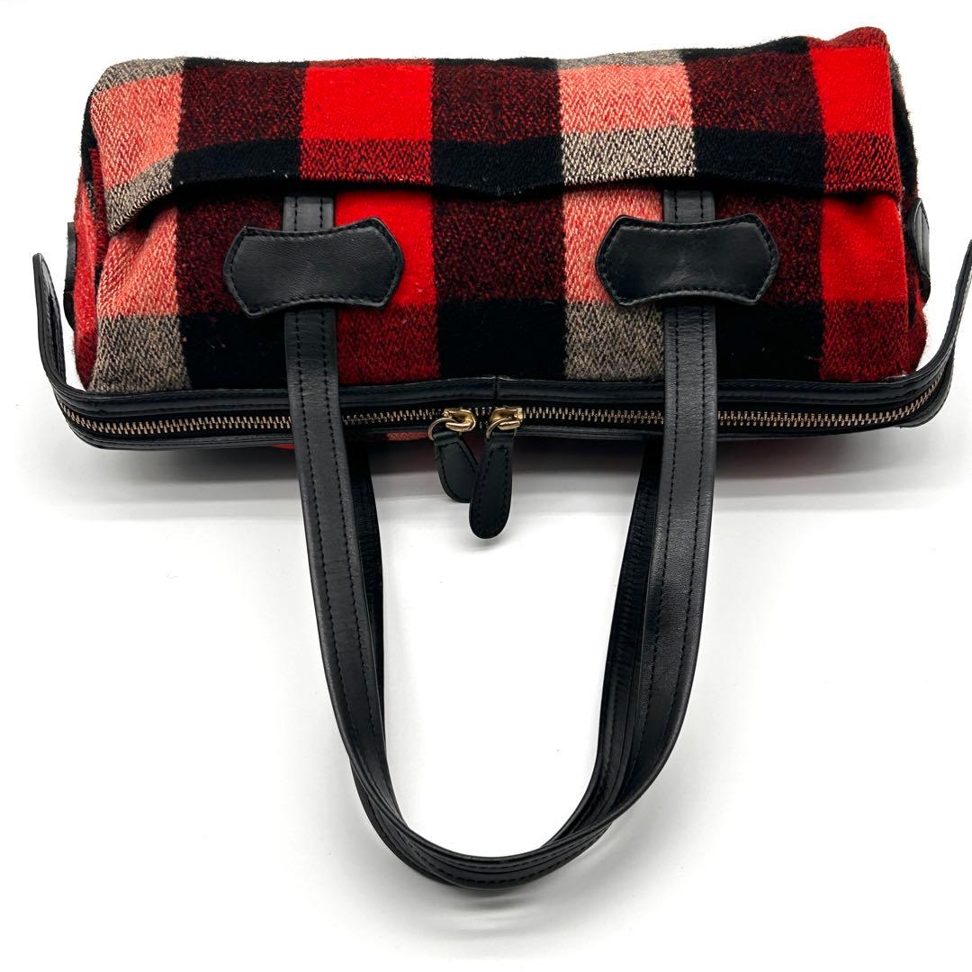 美品✨ PORTER ポーターガール ミニボストンバッグ チェック柄 レディース