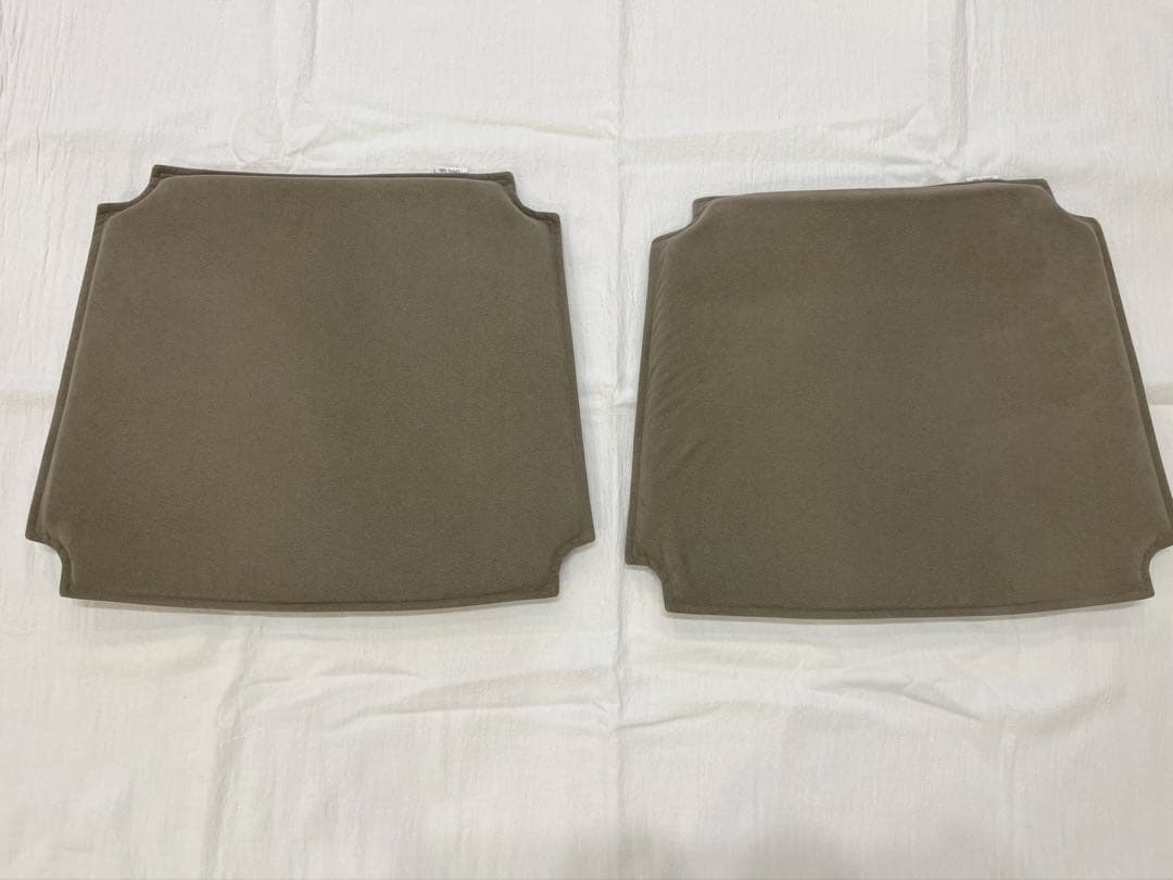 Ｙチェア 専用シートクッション グレー×グレージュ