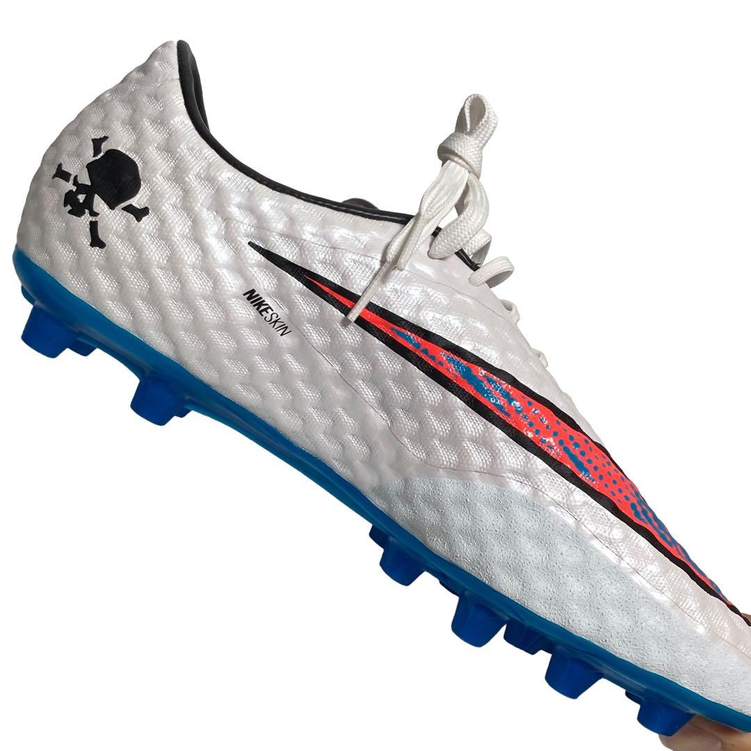 NIKE ハイパーヴェノム ファントム HG-E(ホワイト×ブルー) 26cm - メルカリ