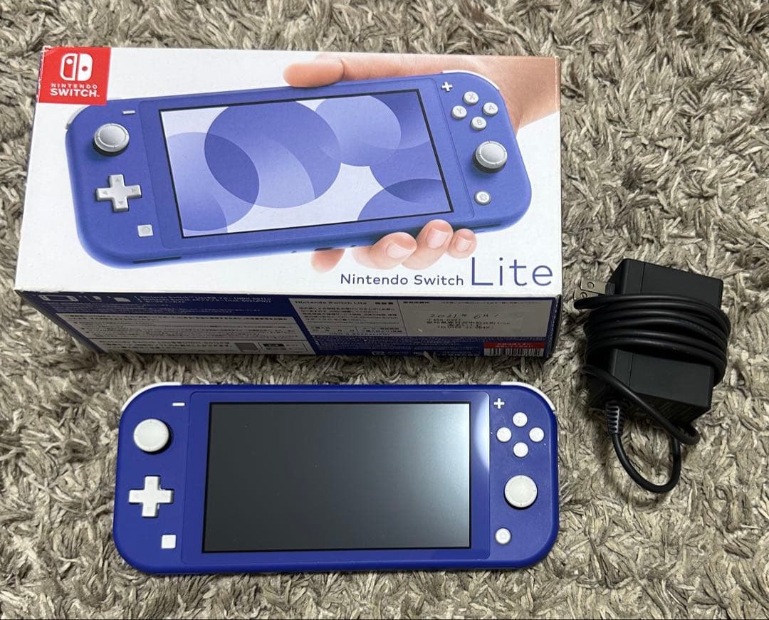 Nintendo Switch Lite 本体 ブルー 充電器付き | 激安通販のイーサプライ