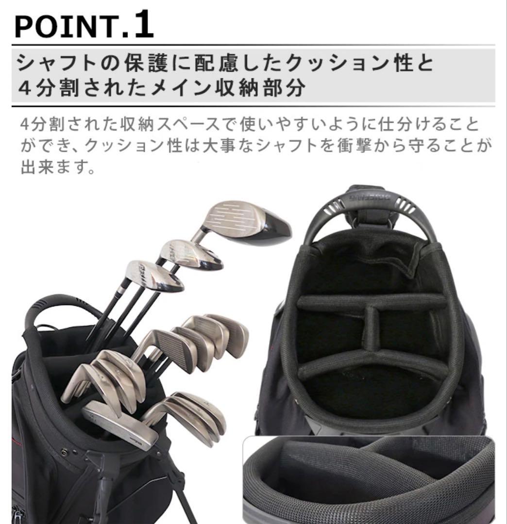 【最高級ライン】BRIEFING CR-10ブリーフィングキャディバッグシルバー