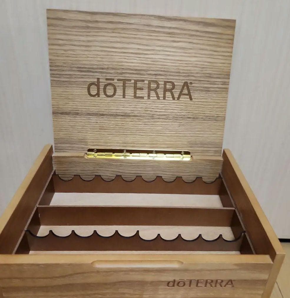 超美品】ドテラ doTERRA ウッドボックス 3段 木箱 - メルカリ