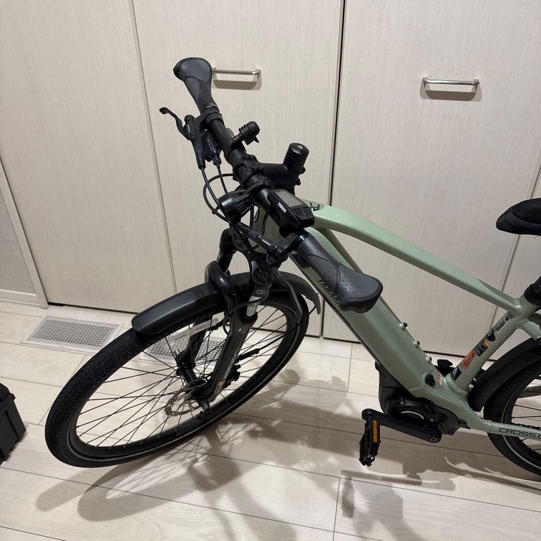 ヤマハ スポーツ電動アシスト クロスバイク CROSSCORE RC グリーン