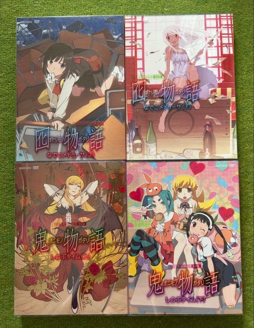 物語シリーズ22点、Blu-Ray傷物語鉄血 DVD偽、猫黒、2ndシーズン、憑