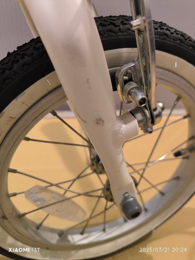 [3日間限定値下げ中]【美品】FIAT 折り畳み自転車 AL-FDB140 白