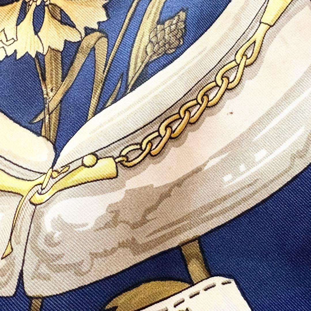 り*ま様 HERMES エルメス スカーフ カレ90 AUX CHAMPS ネイ