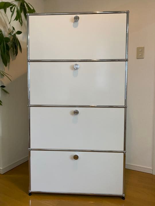 USMハラー 4段 キャビネット 美品 - メルカリ