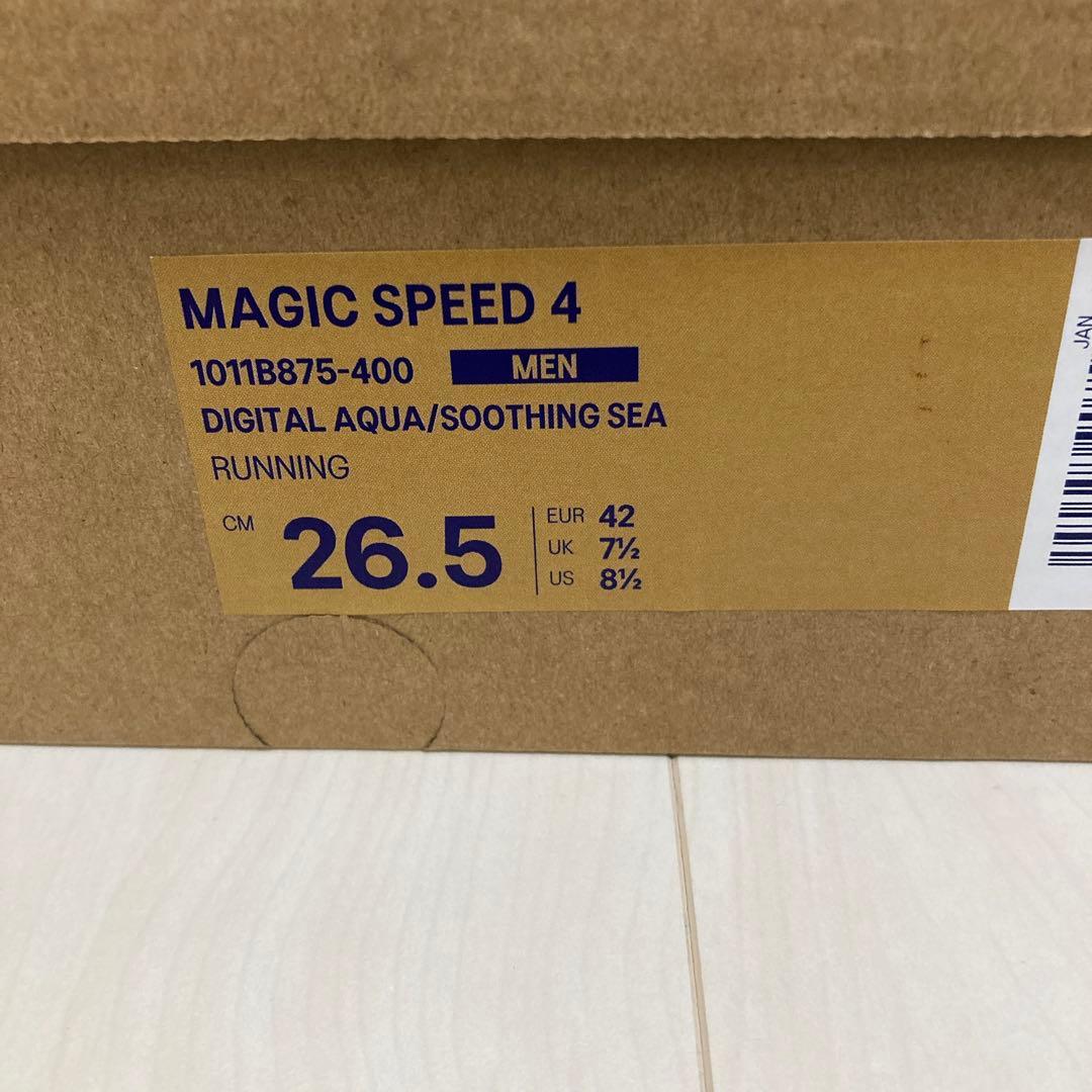 タイムセール【極美品】26.5cm MAGIC SPEED 4 asics