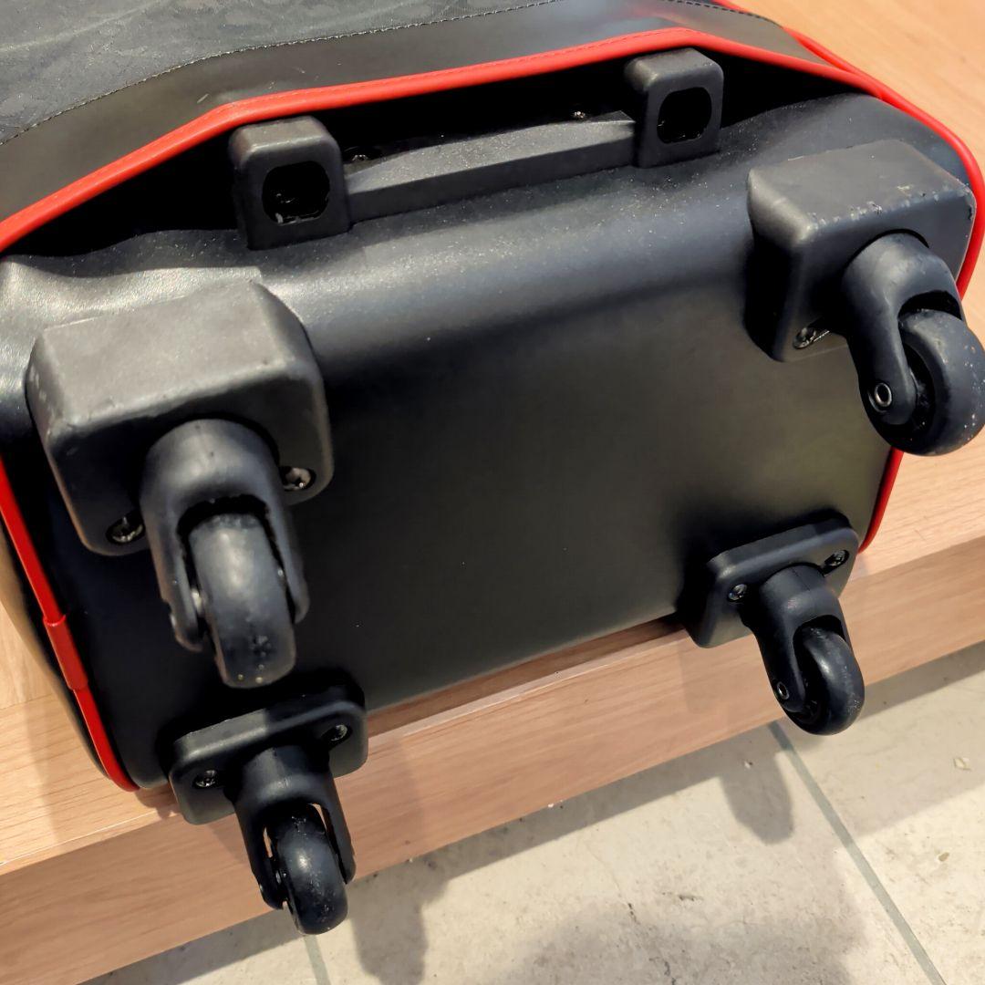 ゲラルディーニ 4輪 キャリーケース 総柄 ソフティ 機内持込可 ブラック