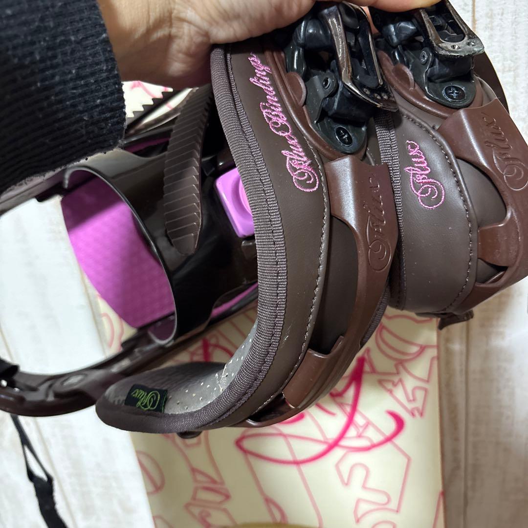 ロキシー スノーボード4点セット（ボード・バインディング・ブーツ