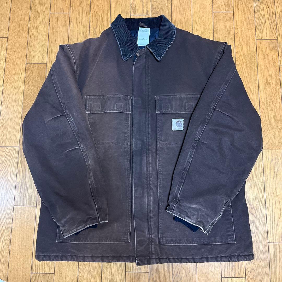 Carhartt ダックジャケット ブラウン