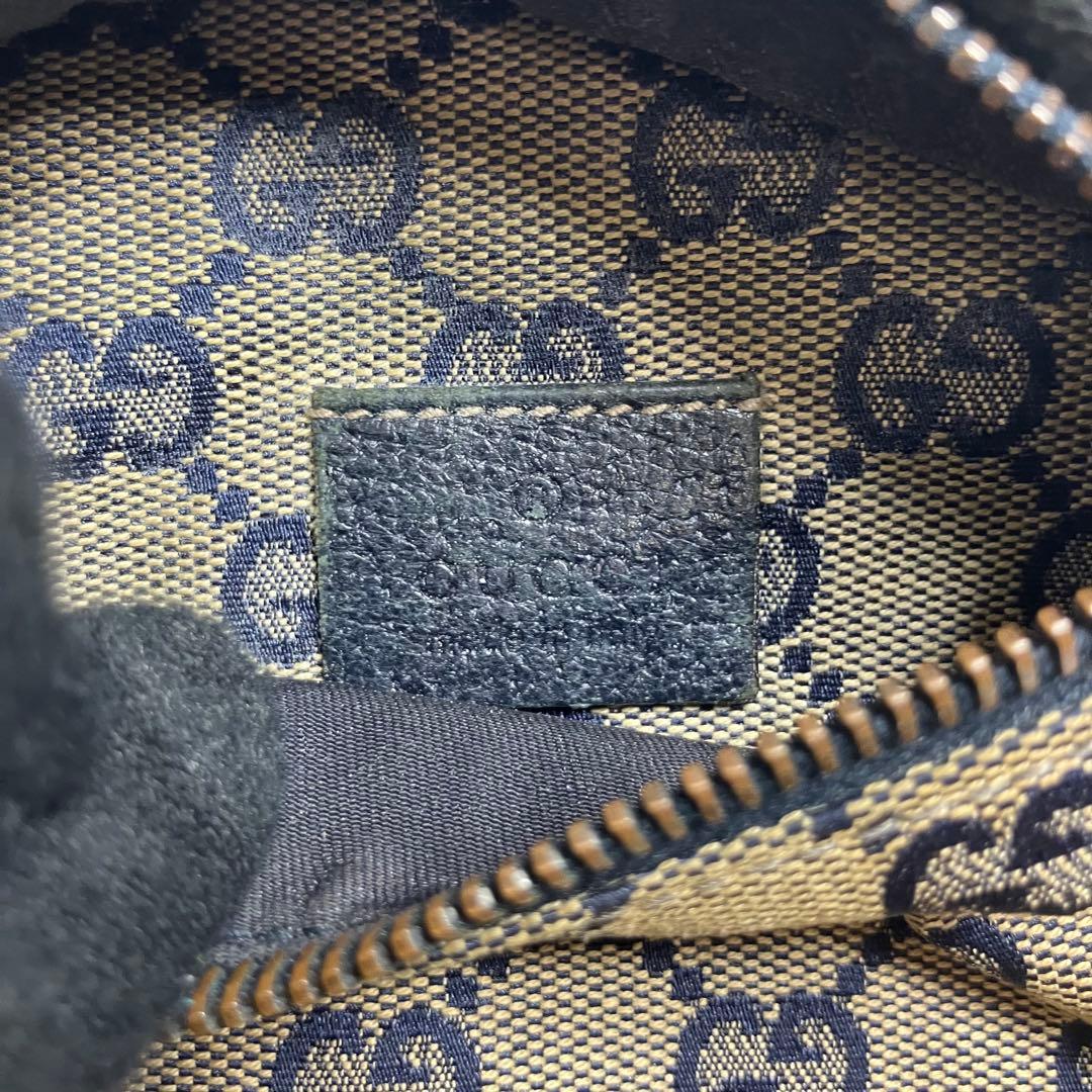 希少✨グッチ GGキャンバス シェリーライン ウエストポーチ ボディバッグ