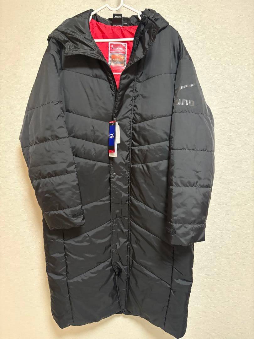 Mizuno ベンチコート ブラック