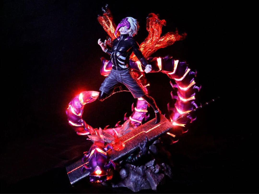 東京喰種トーキョーグール 金木研【百足半赫者ver.】フィギュア ガレージキット