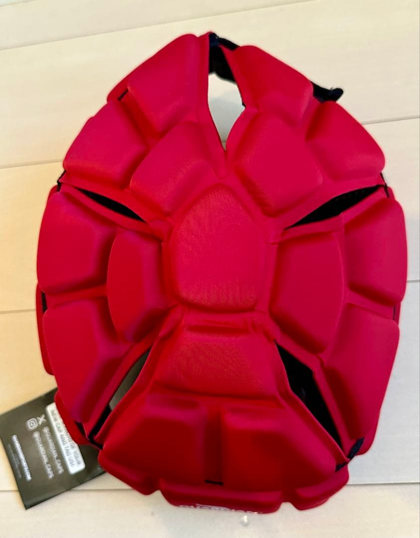 ガーディアン　フットボールキャップ（ヘルメットカバー）レッド
