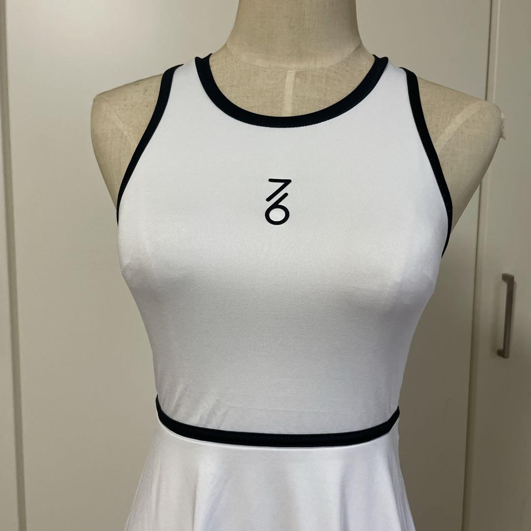 日本初上陸　セブンシックス　テニスウェア　ワンピース　ホワイト