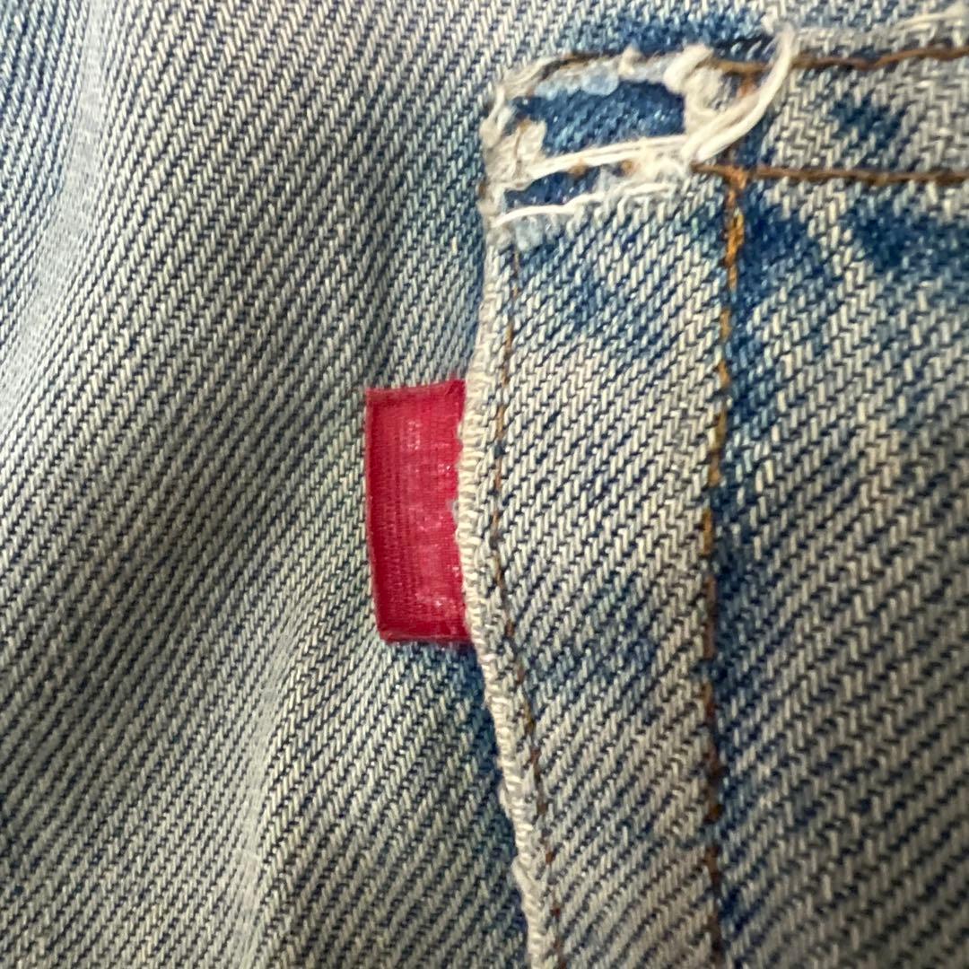 Levi's501デットストックストレートデニム ブルー【古着】W40
