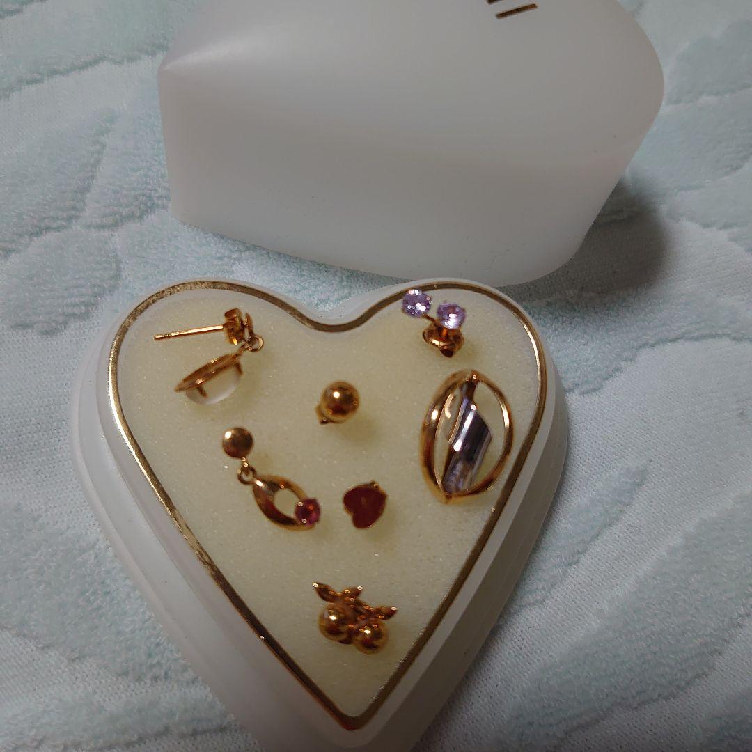 １８金ピアス７点メチャ得セット