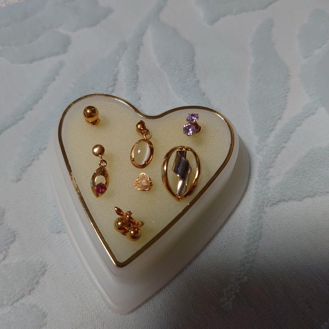 １８金ピアス７点メチャ得セット