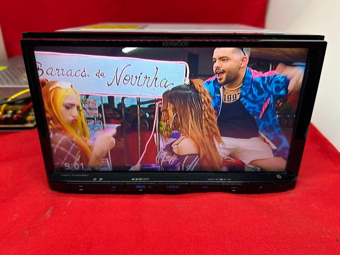 ⭐︎美品⭐︎KENWOOD 2024春地図MDV-D404BT 新品バックカメラ付き