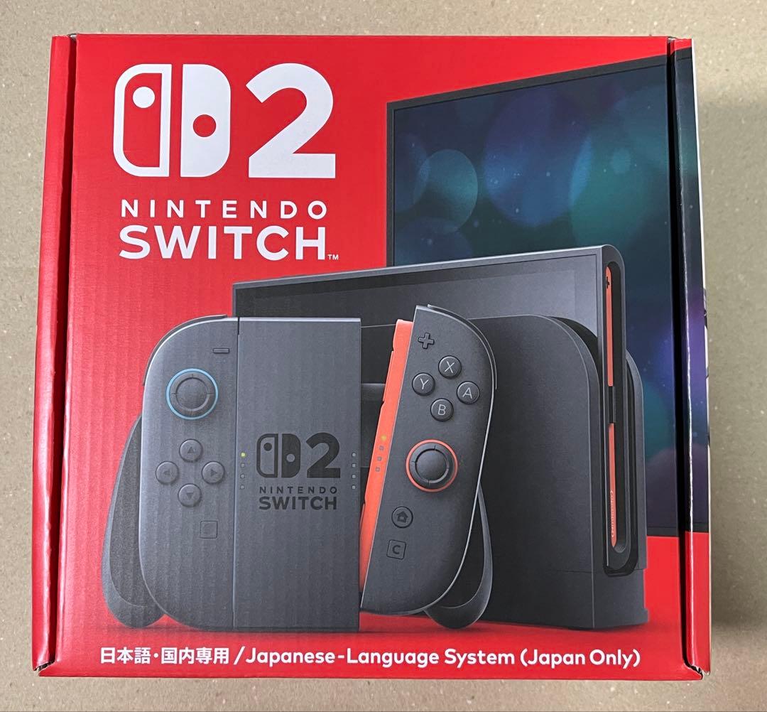 Nintendo Switch2本体国内専用+保証書 - メルカリ