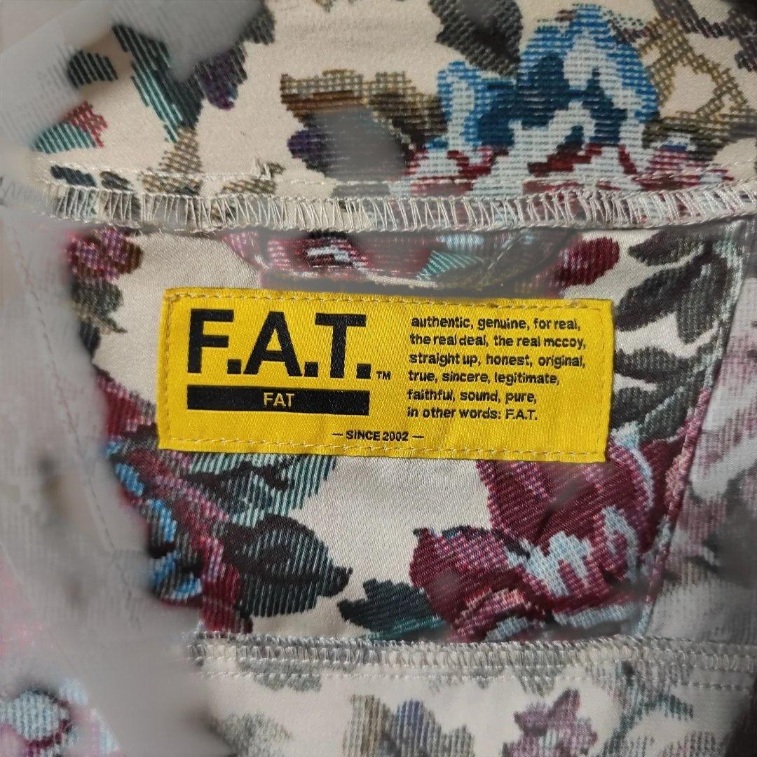 極美品FAT 総柄、花柄カーディガン BLOSSOGAN サイズFAT(XL) - メルカリ