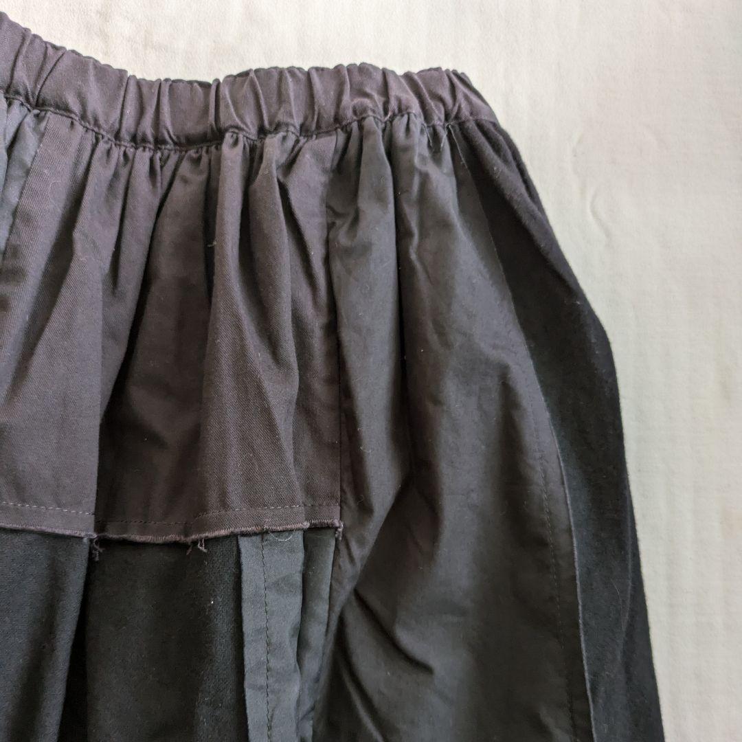 Comme des Garçons ブラック フレアスカート XS