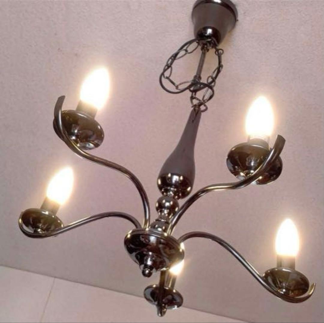 Francfrancフランフランシャンデリア ペンダントライト ロウソク型照明