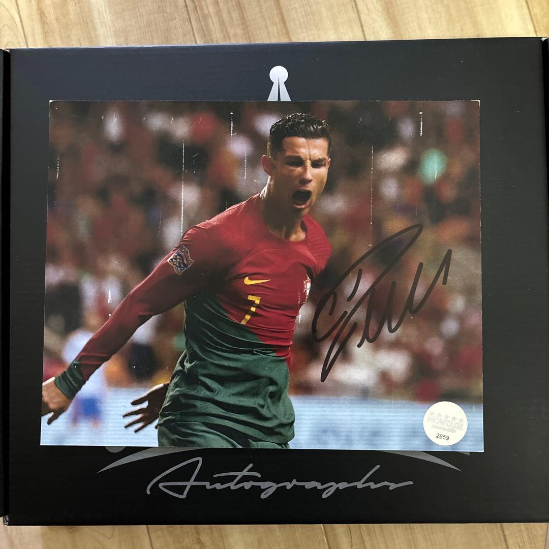 クリスティアーノ・ロナウド選手 直筆サインPhoto - メルカリ