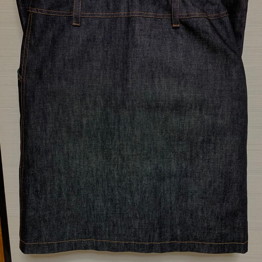 ドルチェ＆ガッバーナ ワンピース デニム ロングコート ジャケット リーフ柄