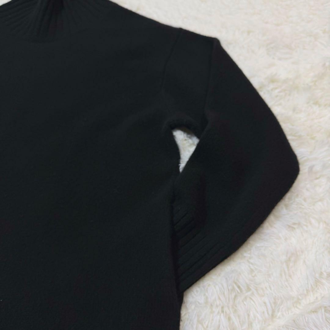 美品✨ Plageスーパーファインウールカシミヤハイネックミニワンピース