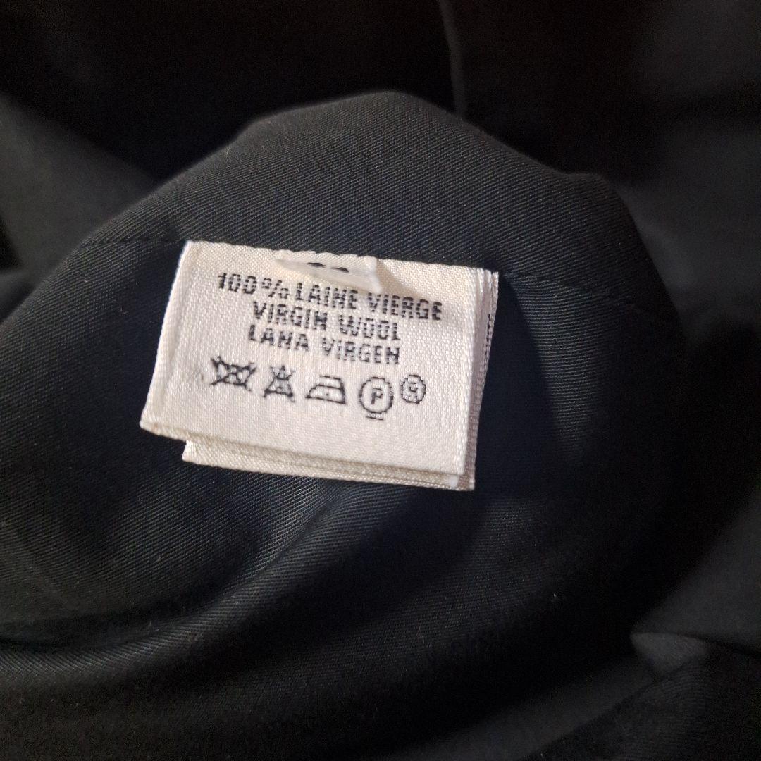 HERME'S　マルジェラ期　【美品】黒　コート　クリーニング済み