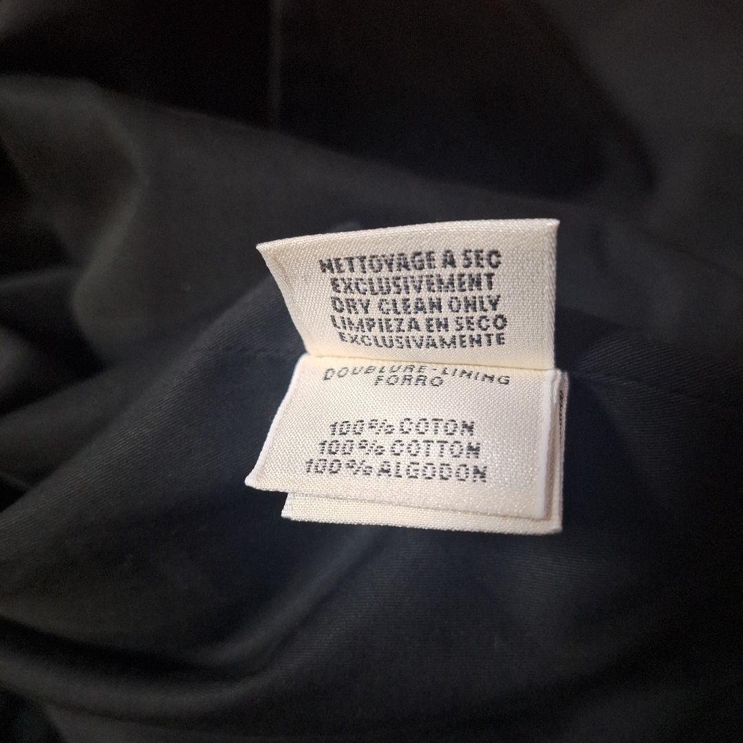 HERME'S　マルジェラ期　【美品】黒　コート　クリーニング済み