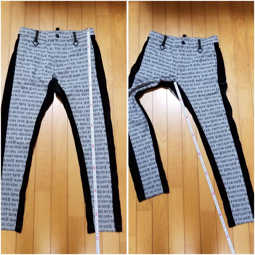 美品MARK&LONA（マークアンドロナ）ゴルフパンツ　48