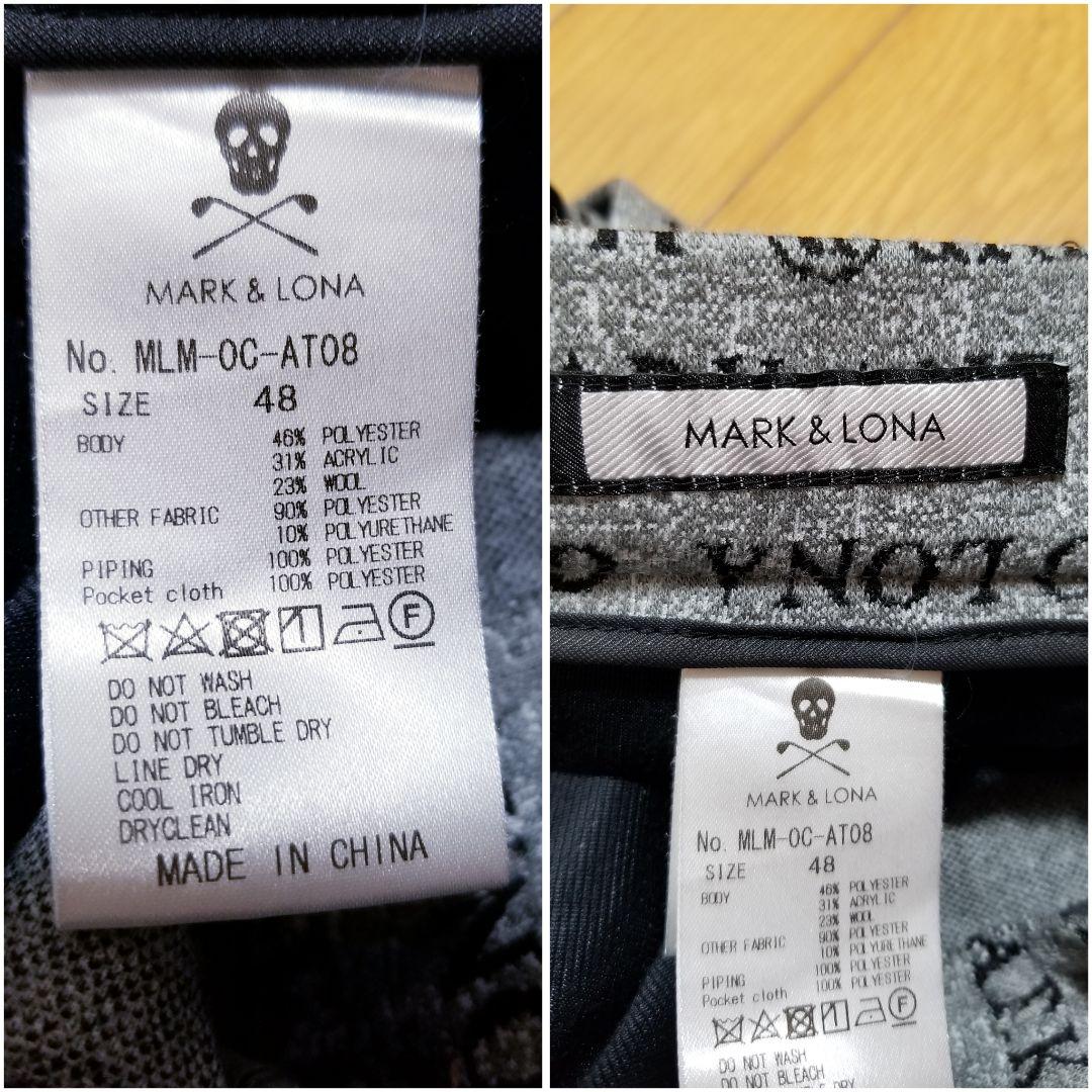 美品MARK&LONA（マークアンドロナ）ゴルフパンツ　48