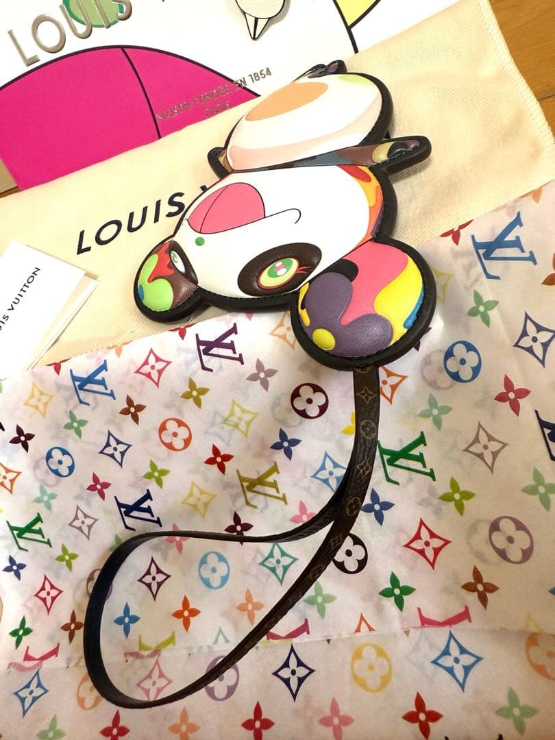 新品未使用♪ LV × TM バッグチャーム・スーパーフラット M02440