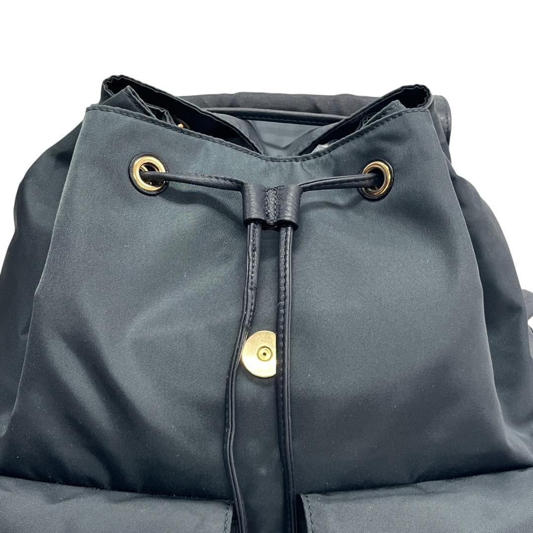 美品 COACH コーチ リュック ターンロック F58814 ナイロン レザー