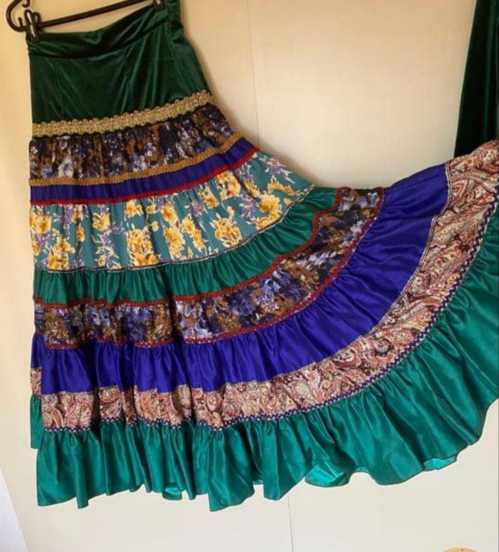 フラメンコ衣装　LA PALMA3点セット