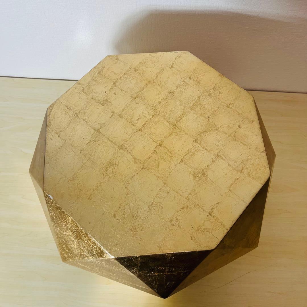 Francfranc ダイヤモンドテーブル ゴールド