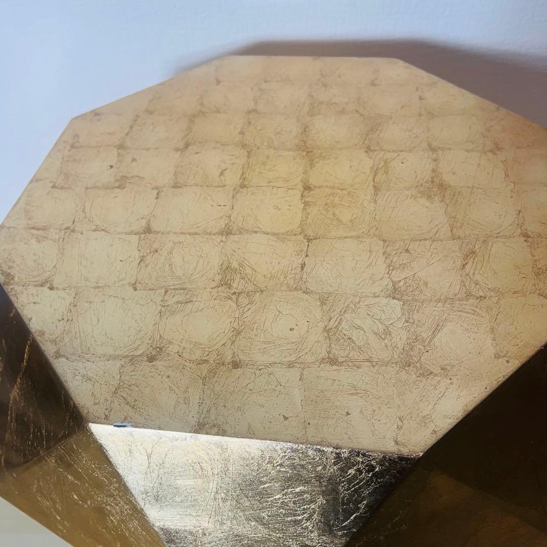 Francfranc ダイヤモンドテーブル ゴールド