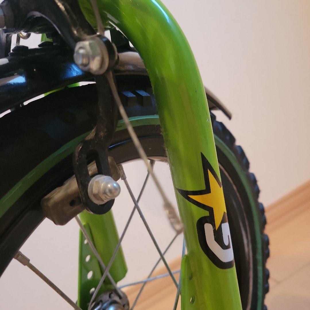 幼児用・子供用自転車　14インチ　BMXテイスト　グリーン