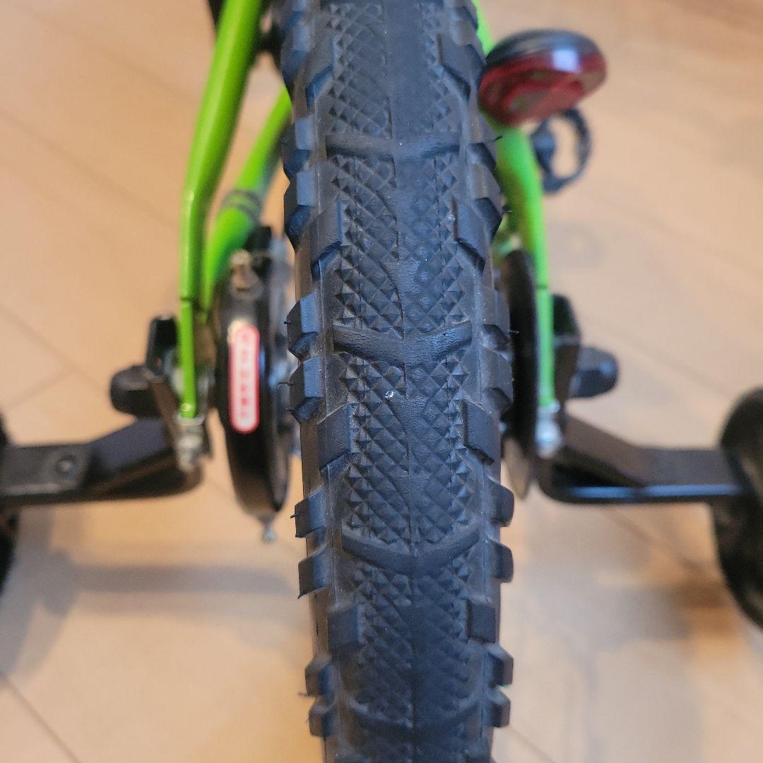 幼児用・子供用自転車　14インチ　BMXテイスト　グリーン