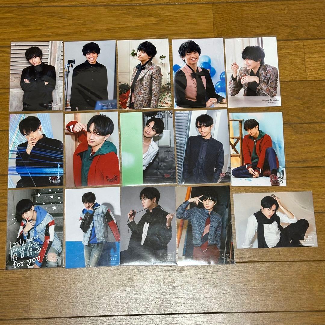 中島健人 セクゾ グッズまとめ売り DVD 公式写真 団扇 入浴剤 映画特典