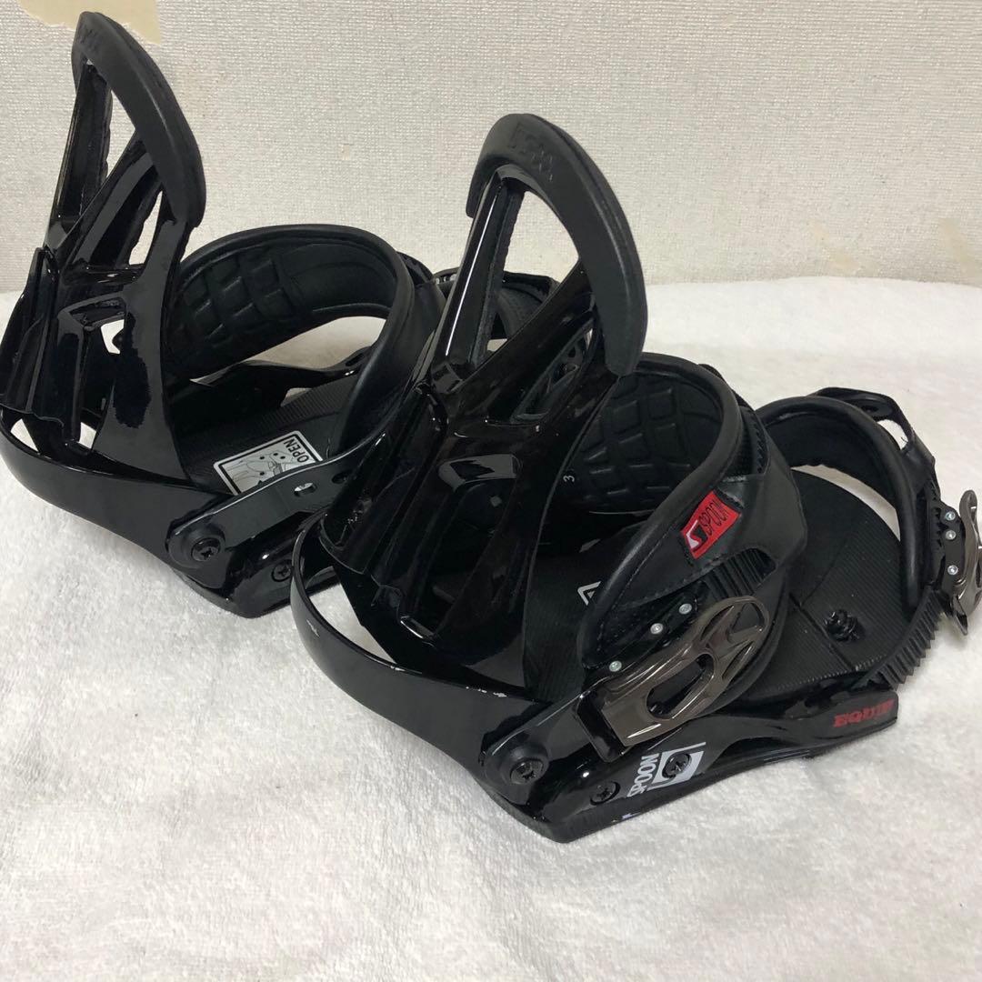 23' SPOON スプーン EQUIP スノーボード ビンディングS/Mサイズ