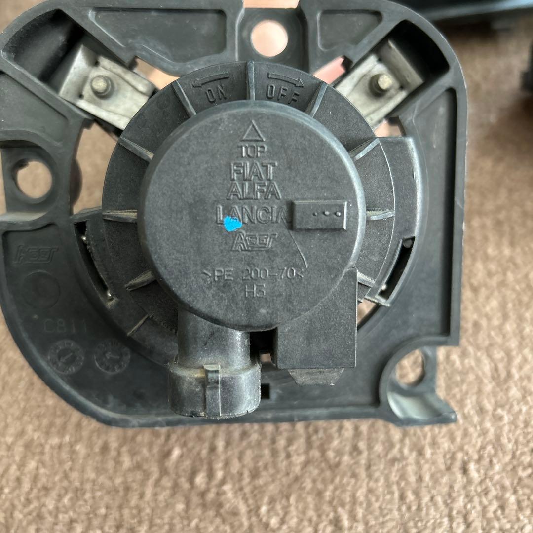 フィアット500フォグランプ 2個セット 配線ハーネス付き