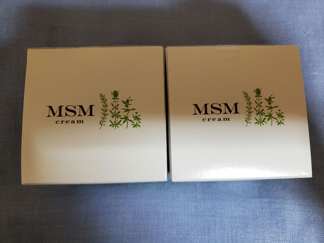 MSMクリーム 140g 2個セット　新品未開封